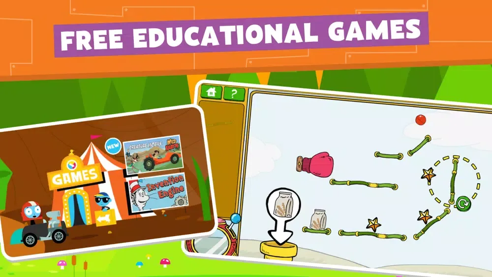 Zrzuty ekranu PBS KIDS Kart Kingdom
