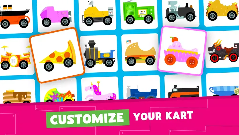 Zrzuty ekranu PBS KIDS Kart Kingdom