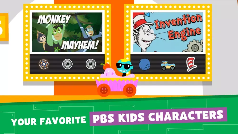 Zrzuty ekranu PBS KIDS Kart Kingdom