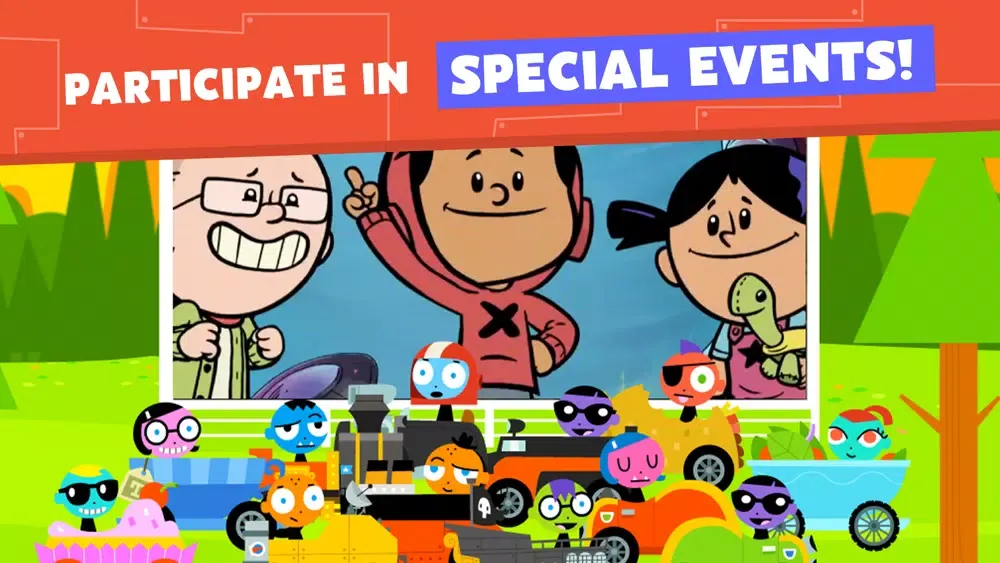 Zrzuty ekranu PBS KIDS Kart Kingdom