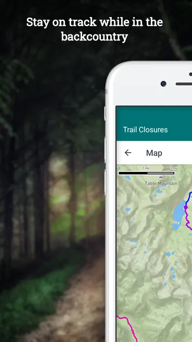 Pacific Crest Trail Closures স্ক্রিনশট