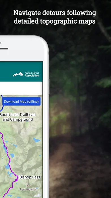 Pacific Crest Trail Closures স্ক্রিনশট