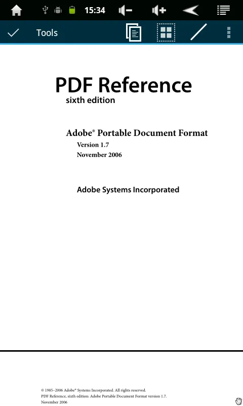 Captures d'écran de PDF and DJVU reader