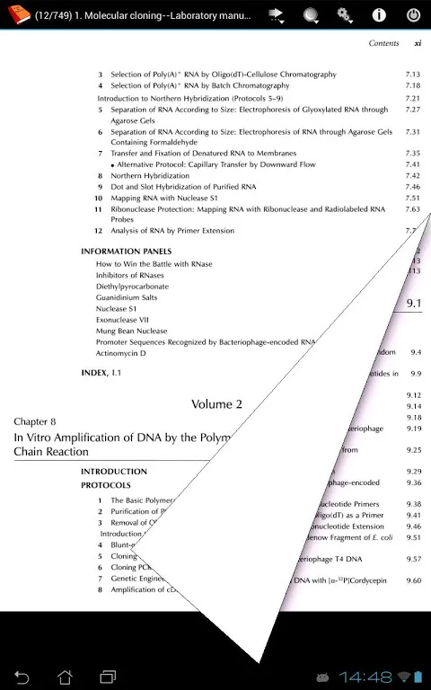 Captures d'écran de PDF and DJVU reader