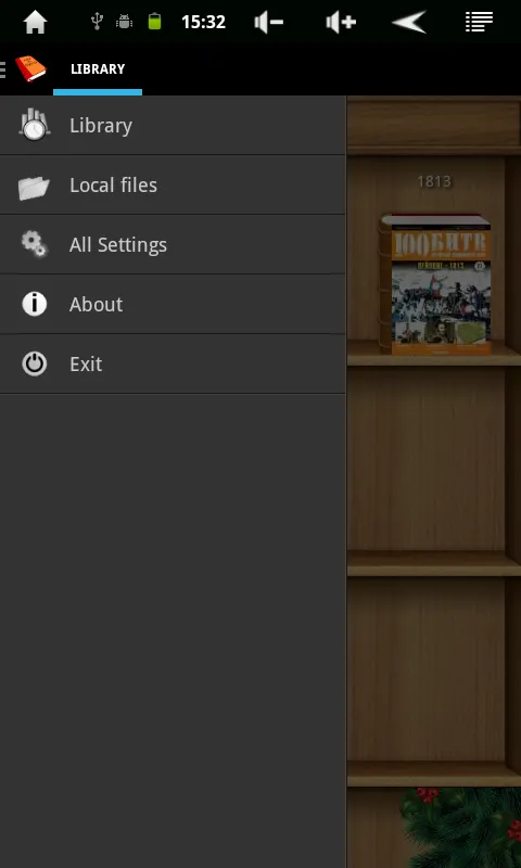 Captures d'écran de PDF and DJVU reader
