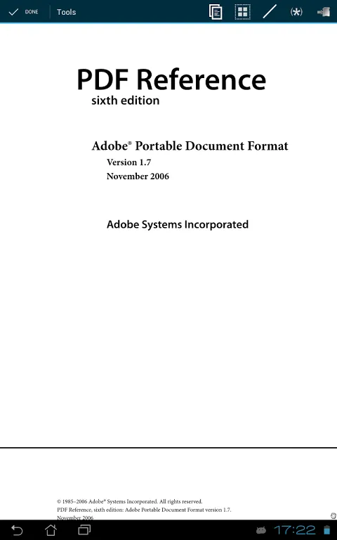 Captures d'écran de PDF and DJVU reader