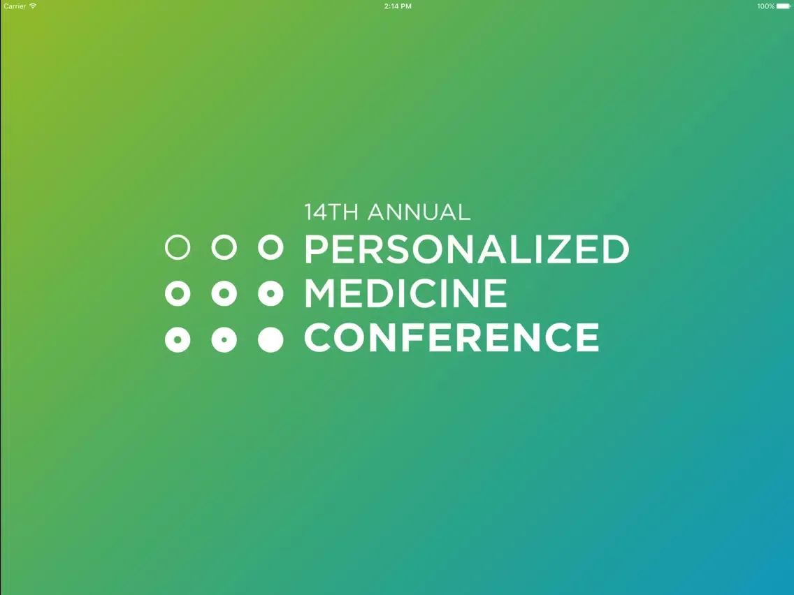 PMC Annual Conference iPad  स्क्रीनशॉट