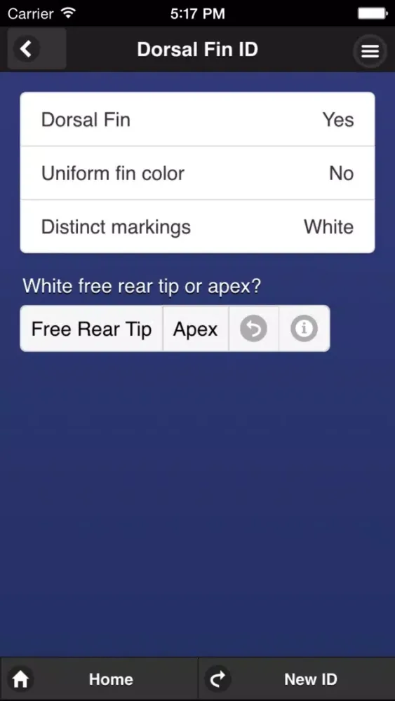 Shark Fin Identifier Screenshots