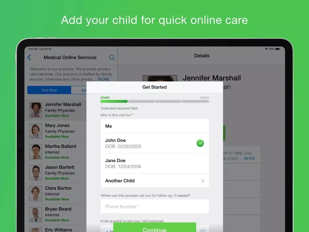 تصاویر Phelps Health Now iPad 