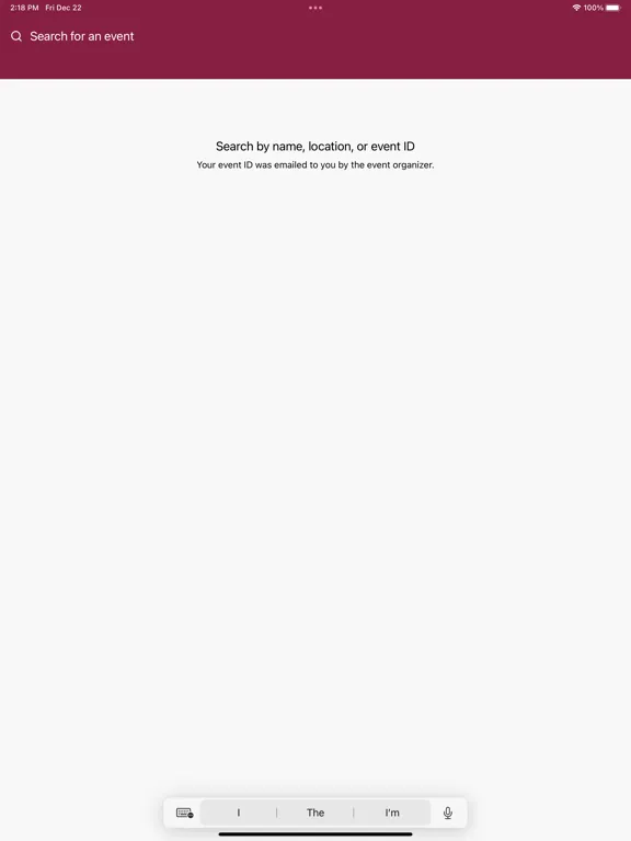 Скриншоты Pi Beta Phi Events iPad 