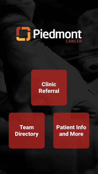 Piedmont CANCER スクリーンショット