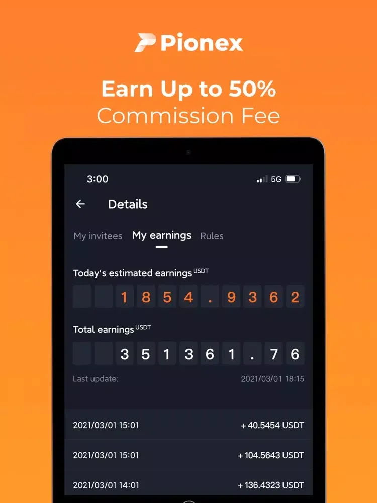 Pionex - Crypto Trading Bots iPad  Screenshots