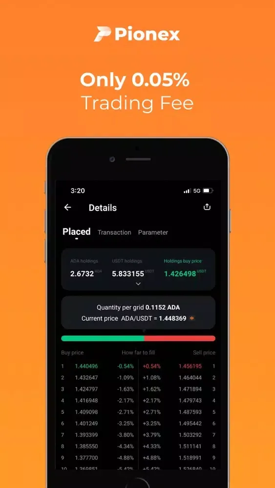 Pionex - Crypto Trading Bots Screenshots
