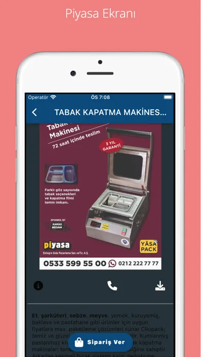 Captures d'écran de Piyasa Ekranı