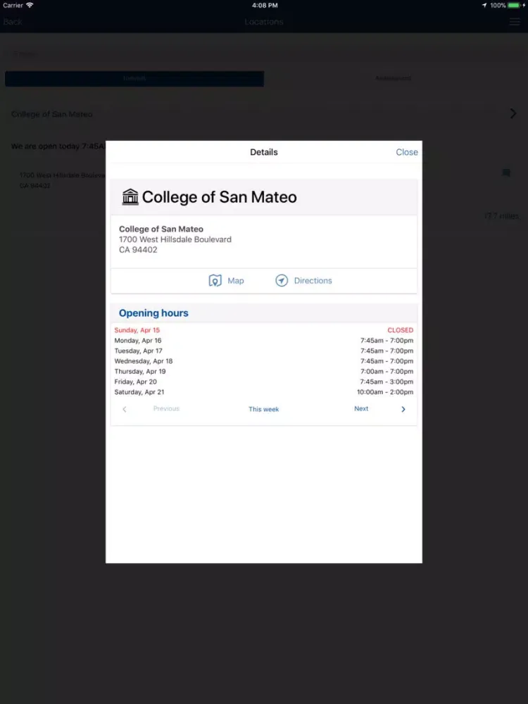 صور San Mateo College Library iPad 