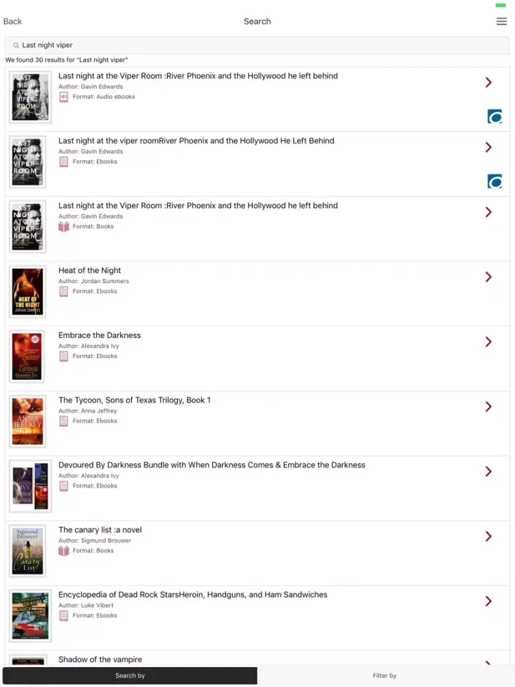 Skyline College Library iPad  Ekran Görüntüleri