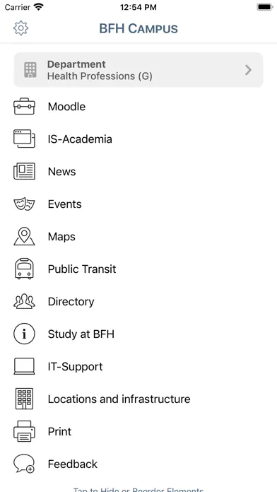 BFH Campus应用截图