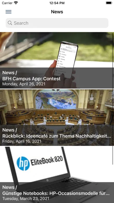 BFH Campus应用截图