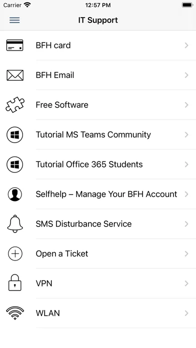 BFH Campus应用截图