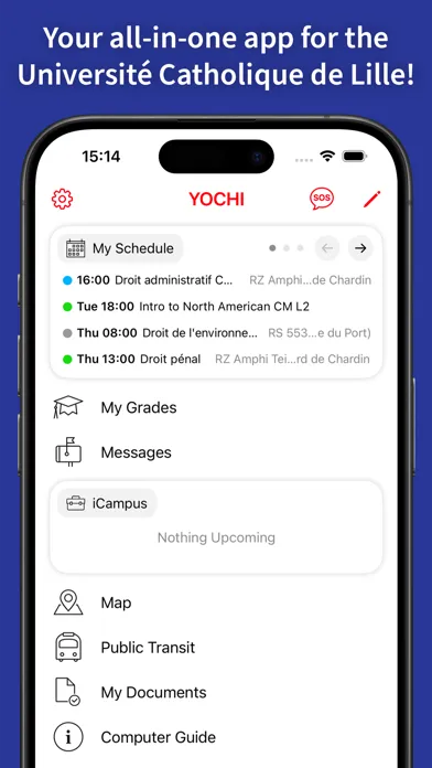 YOCHI – UnivCathoLille سکرین شاٹس