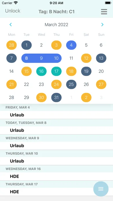 Polizei Dienstkalender 2 Screenshots
