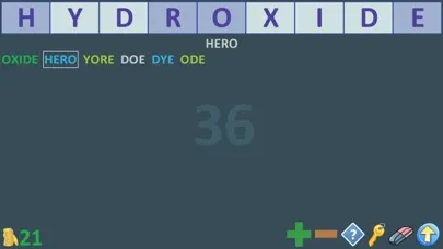 Captures d'écran de Making up words