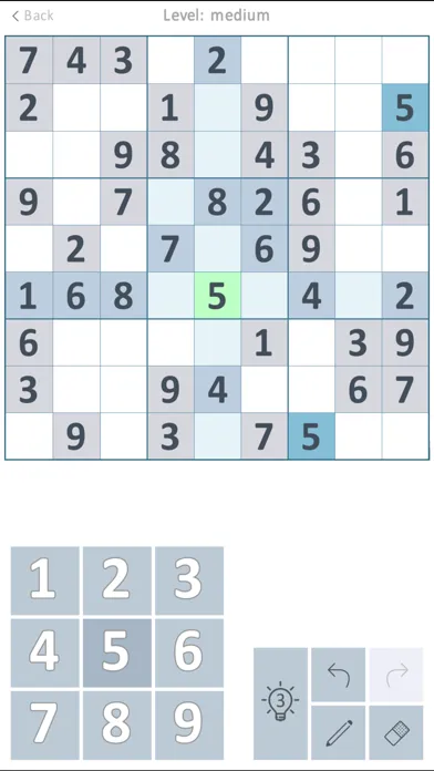 Скриншоты Sudoku Plus