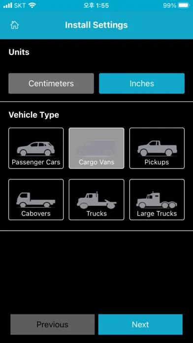 Capturas de tela do AI Fleet Camera Setup