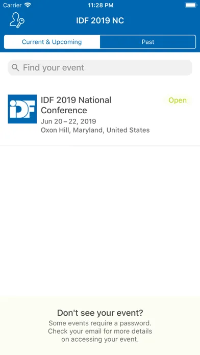 IDF 2019 National Conference स्क्रीनशॉट