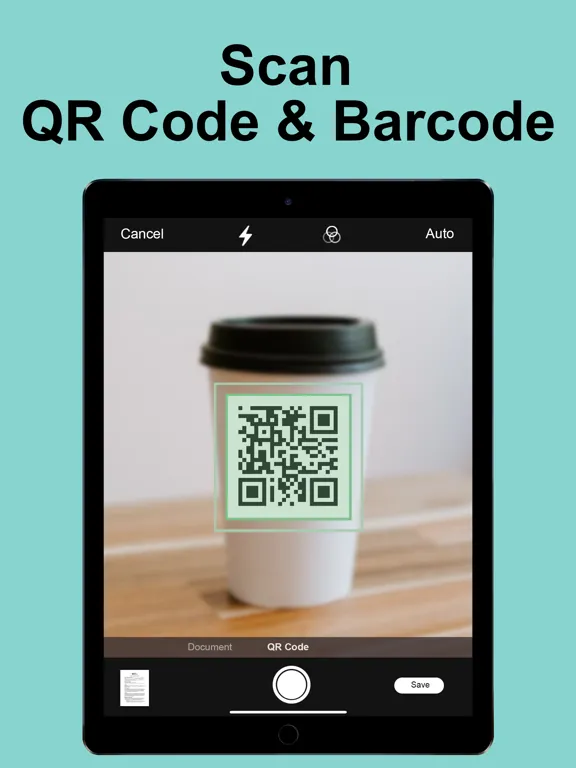 Captures d'écran de True Scanner - PDF & QR Code iPad 