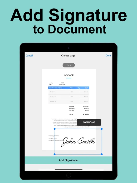 Captures d'écran de True Scanner - PDF & QR Code iPad 