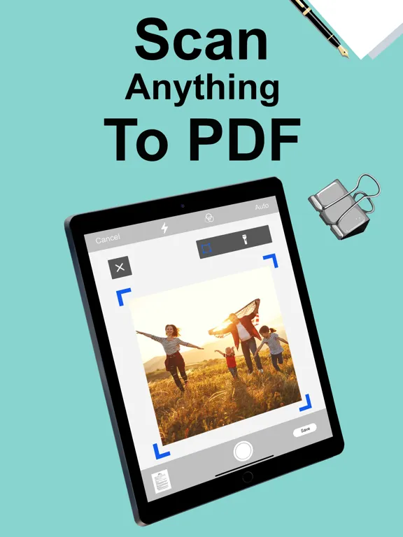 Captures d'écran de True Scanner - PDF & QR Code iPad 