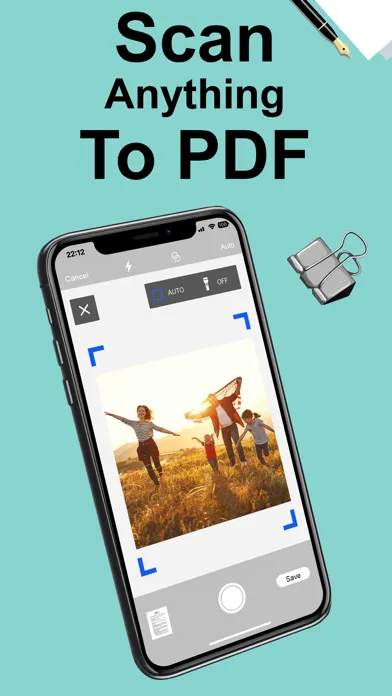 Captures d'écran de True Scanner - PDF & QR Code