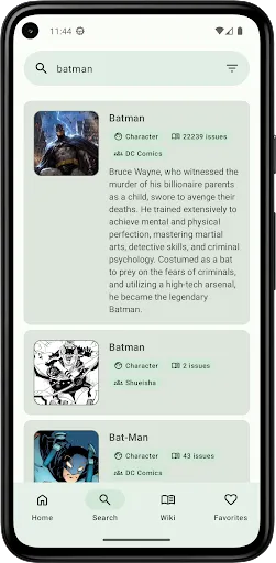 OpenComicVine应用截图