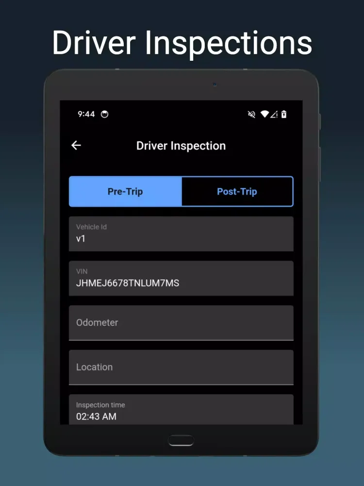 Pro Ride ELD Screenshots