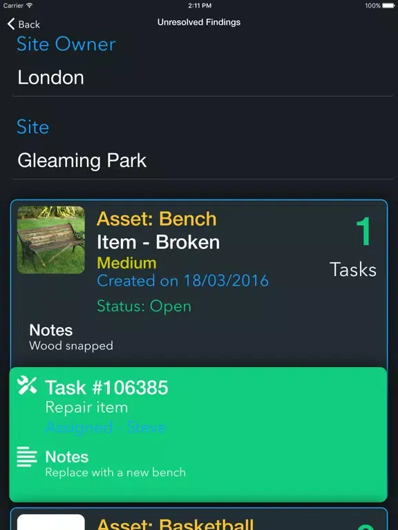 PlaySafe+ iPad  Ekran Görüntüleri
