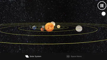 Capturas de tela do Stellar: AR Solar System