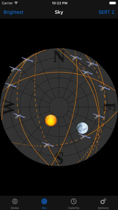 Ảnh chụp màn hình của Orbit - Satellite Tracking