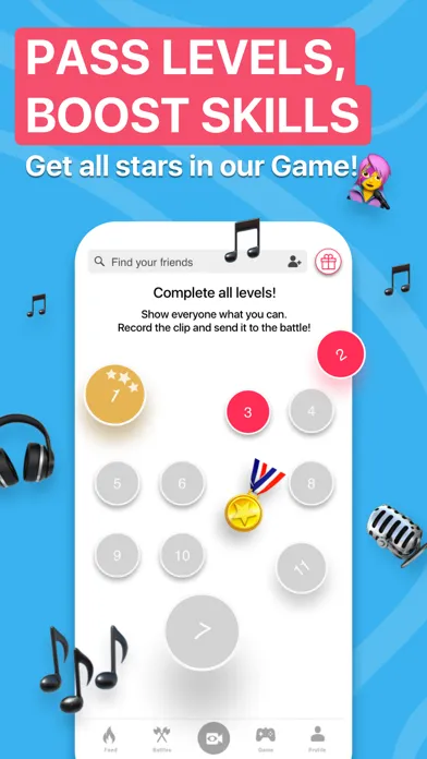 MuStar Kids Lip Sync Tik Game Screenshots