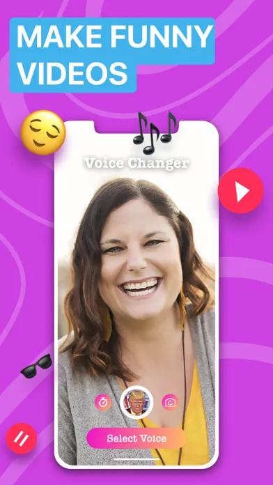 Voicer Famous AI Voice Changer スクリーンショット