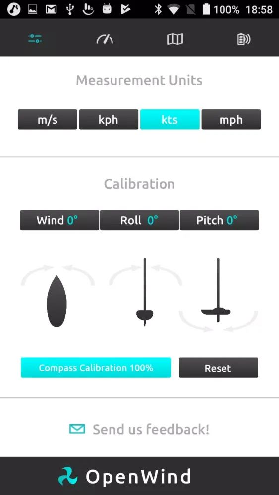 OpenWind スクリーンショット