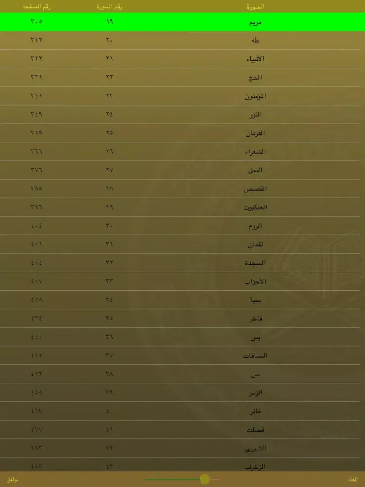 Capturas de tela do مصحف المدينة النبوية iPad 