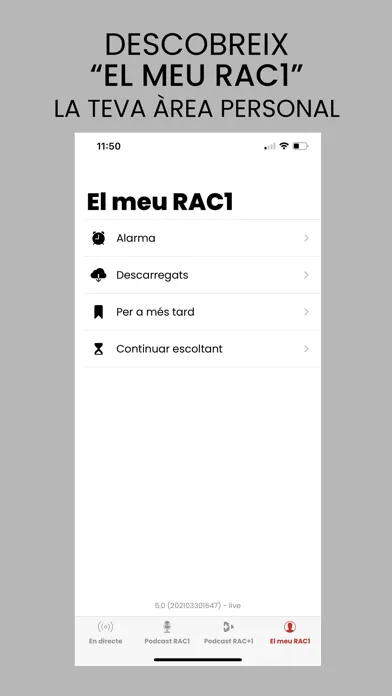 RAC1 Oficial 스크린샷