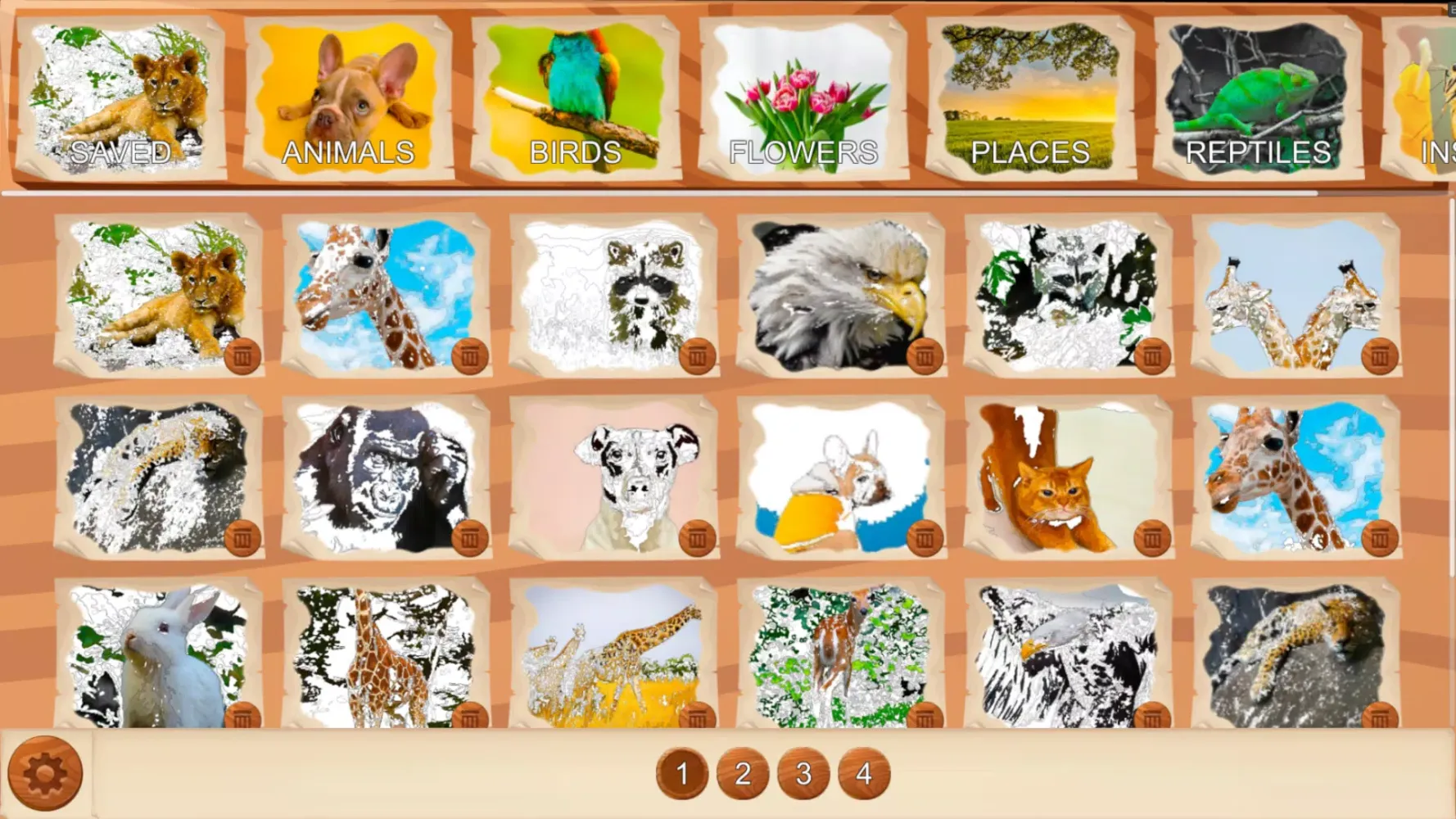 Favorite coloring book Screenshots