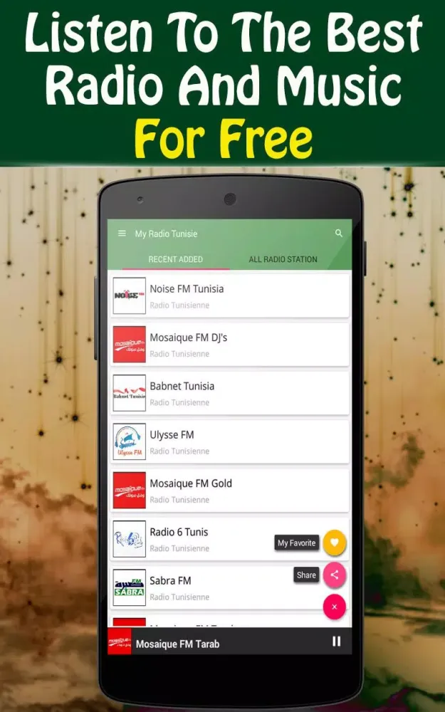 Radio Tunisia Live应用截图