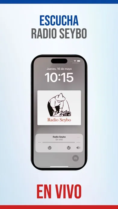 Capturas de tela do Radio Seybo