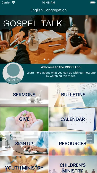 Ảnh chụp màn hình của RCCC