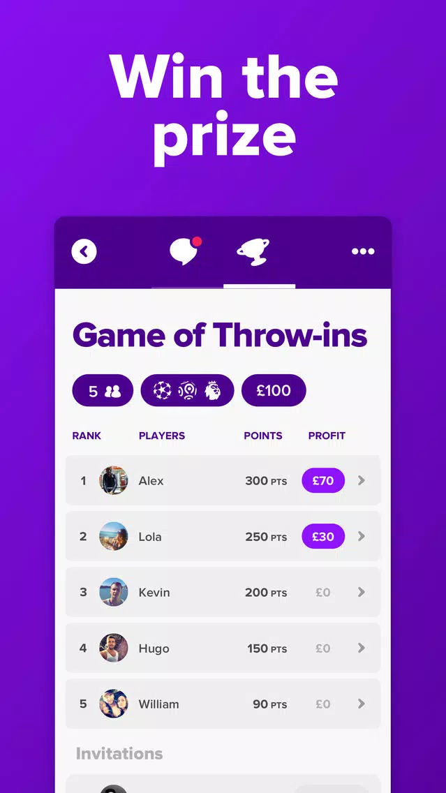 GorillaBet Bet with friends Screenshots
