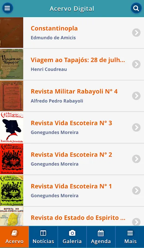 BPES-Biblioteca Pública do ES سکرین شاٹس