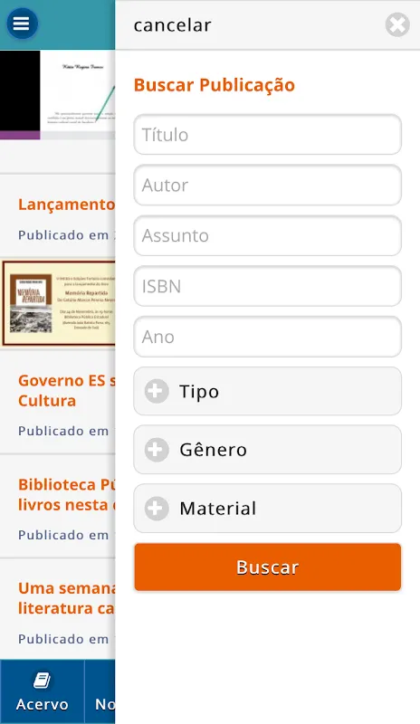 BPES-Biblioteca Pública do ES سکرین شاٹس
